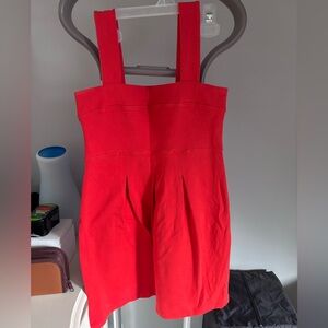 Fig Voyage bright orange mini babydoll dress / tunic XS